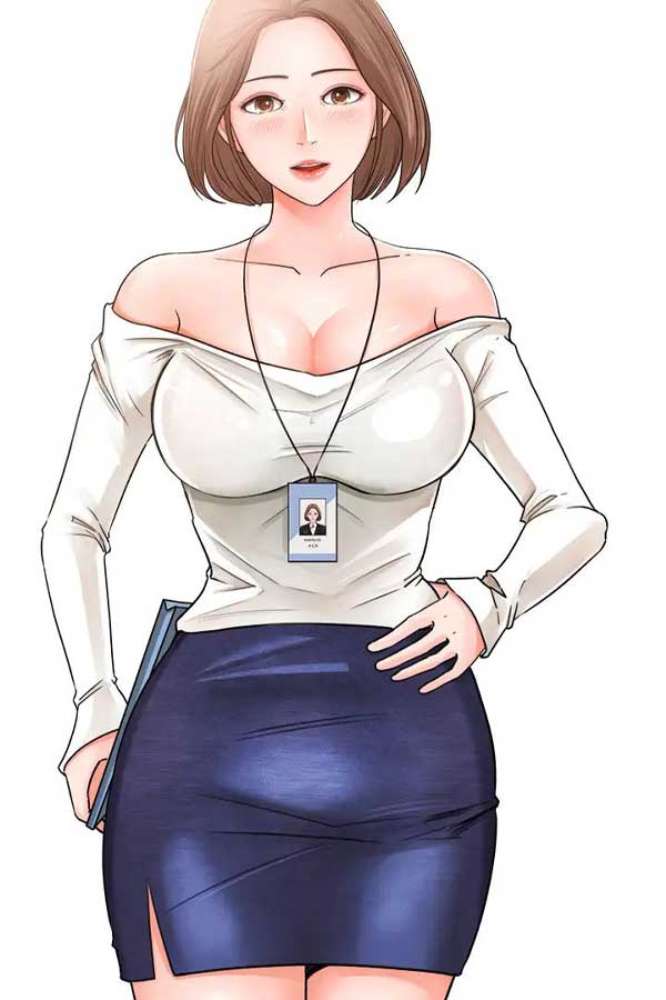 韩国漫画 韩式画风插画：职场女性角色